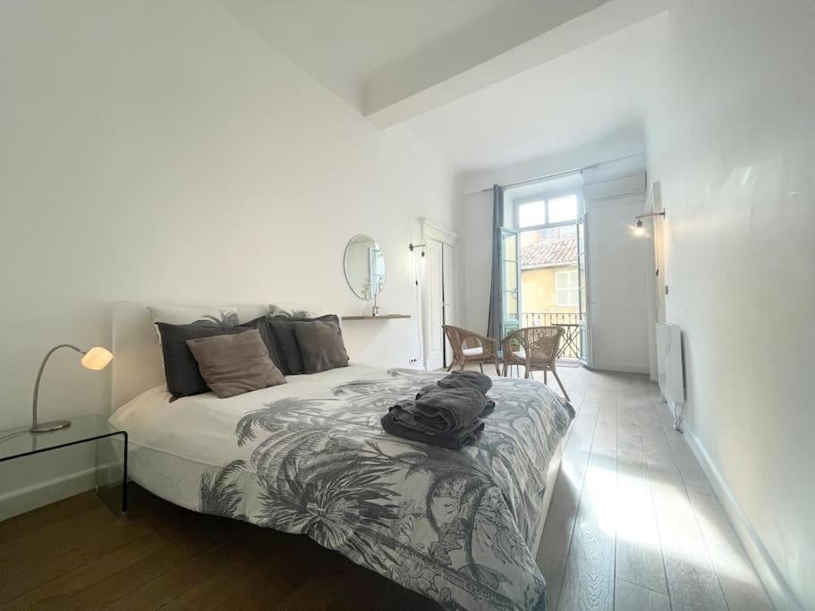 Homelivia, Vieux Nice, Appartement De Charme, Clim Balcon Buitenkant foto